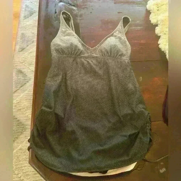 TYR Women’s Size 8 Swim DRESS ONE PIECE- Drawstring Sides — NWOT - Picture 6 of 9